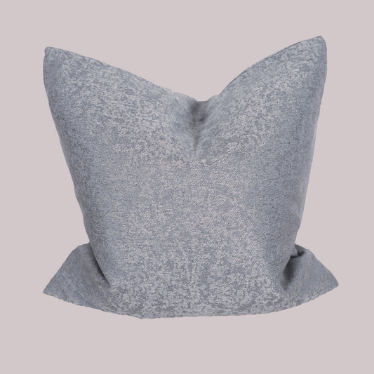 gray polyester throw pillow 22"