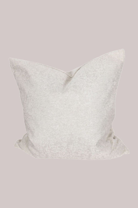 minimalistic ivory 22 inch polyester throw pillow